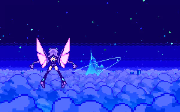 video game Dimension Tripper Neptune: TOP NEP HD Desktop Wallpaper | Background Image