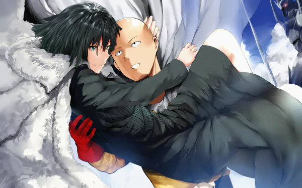 Saitama (One-Punch Man) Fubuki (One-Punch Man) Anime One-Punch Man HD Desktop Wallpaper | Background Image