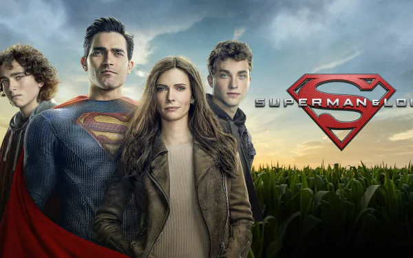 Jonathan Kent II Jordan Kent Clark Kent Superman Lois Lane TV Show Superman and Lois HD Desktop Wallpaper | Background Image