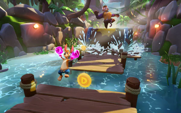 video game Kao the Kangaroo HD Desktop Wallpaper | Background Image