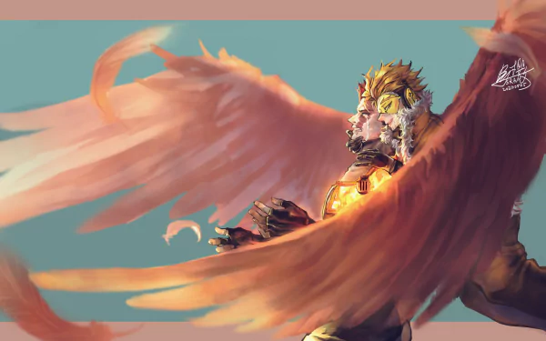 Endeavor (Boku no Hero Academia) Keigo Takami Hawks (Boku No Hero Academia) Anime My Hero Academia HD Desktop Wallpaper | Background Image