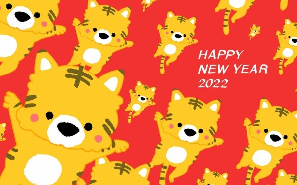 Holiday Chinese New Year Year of the Tiger Happy New Year HD Wallpaper | Background Image