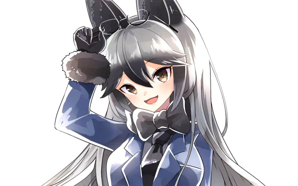 Silver Fox (Kemono Friends) Anime Kemono Friends HD Desktop Wallpaper | Background Image