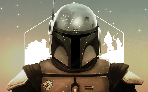 Boba Fett TV Show The Book of Boba Fett HD Desktop Wallpaper | Background Image