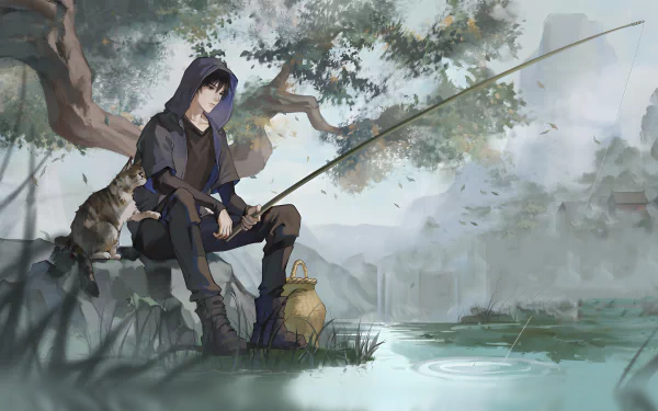 Zhang Qiling Anime Daomu Biji HD Desktop Wallpaper | Background Image