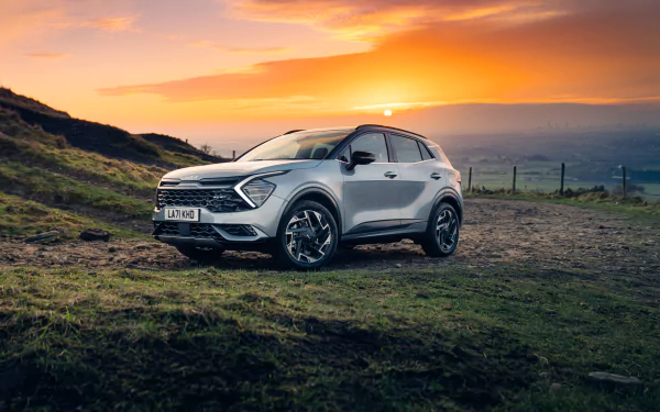 SUV Kia Sportage HEV AWD GT-Line S vehicle Kia Sportage HD Desktop Wallpaper | Background Image