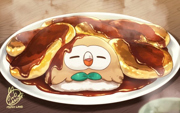 Video Game Pokémon Legends: Arceus Pokémon Rowlet HD Wallpaper | Background Image