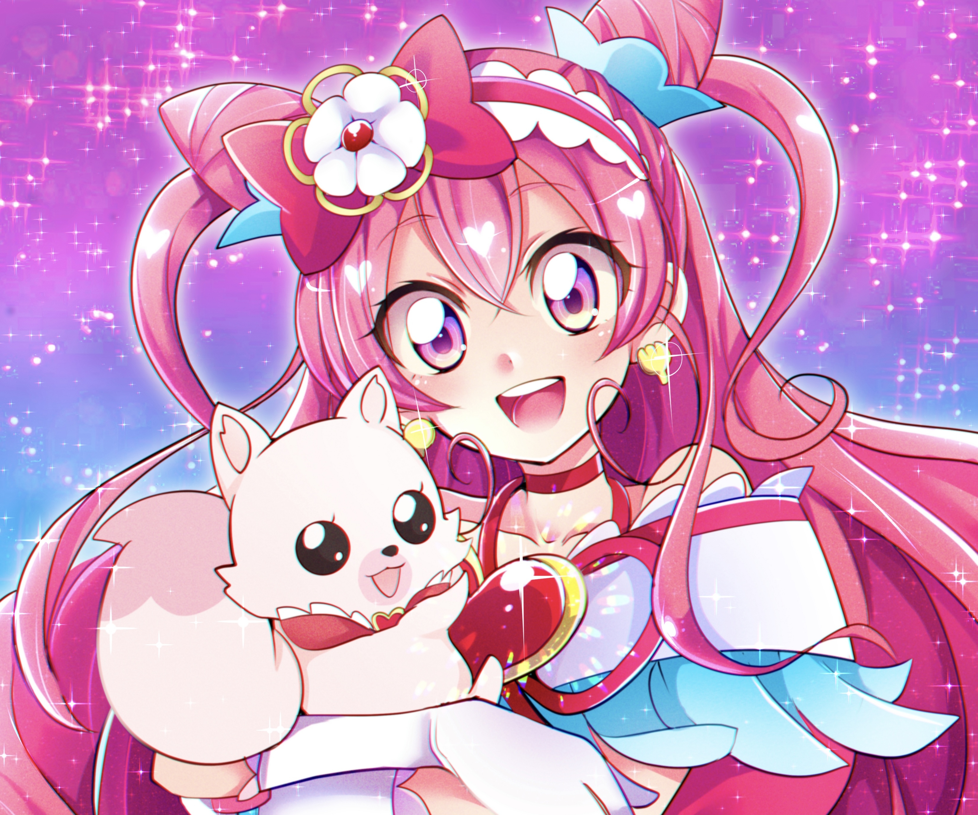 Anime Delicious Party♡Precure HD Wallpaper | Background Image