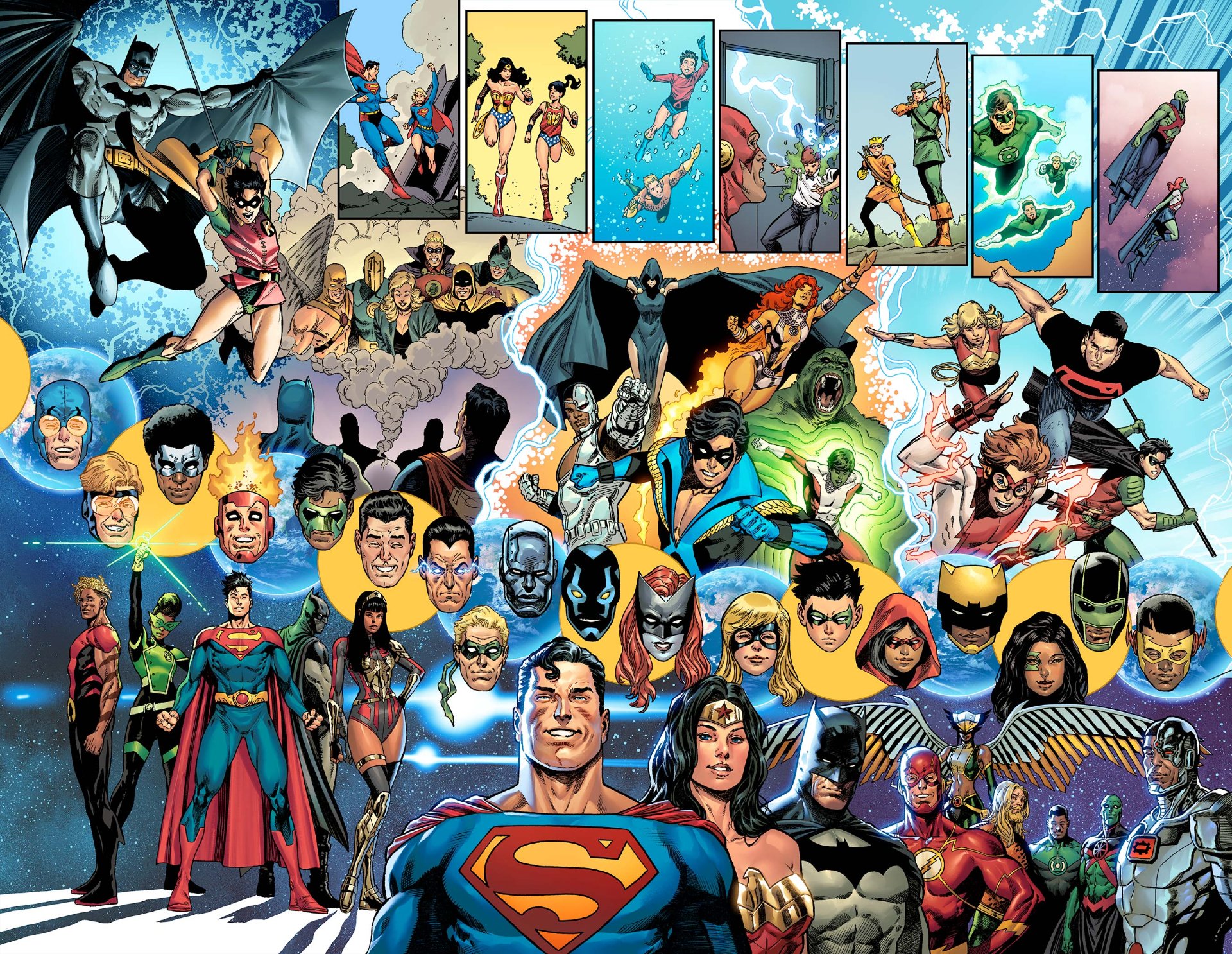 Comics Dark Crisis HD Wallpaper | Background Image