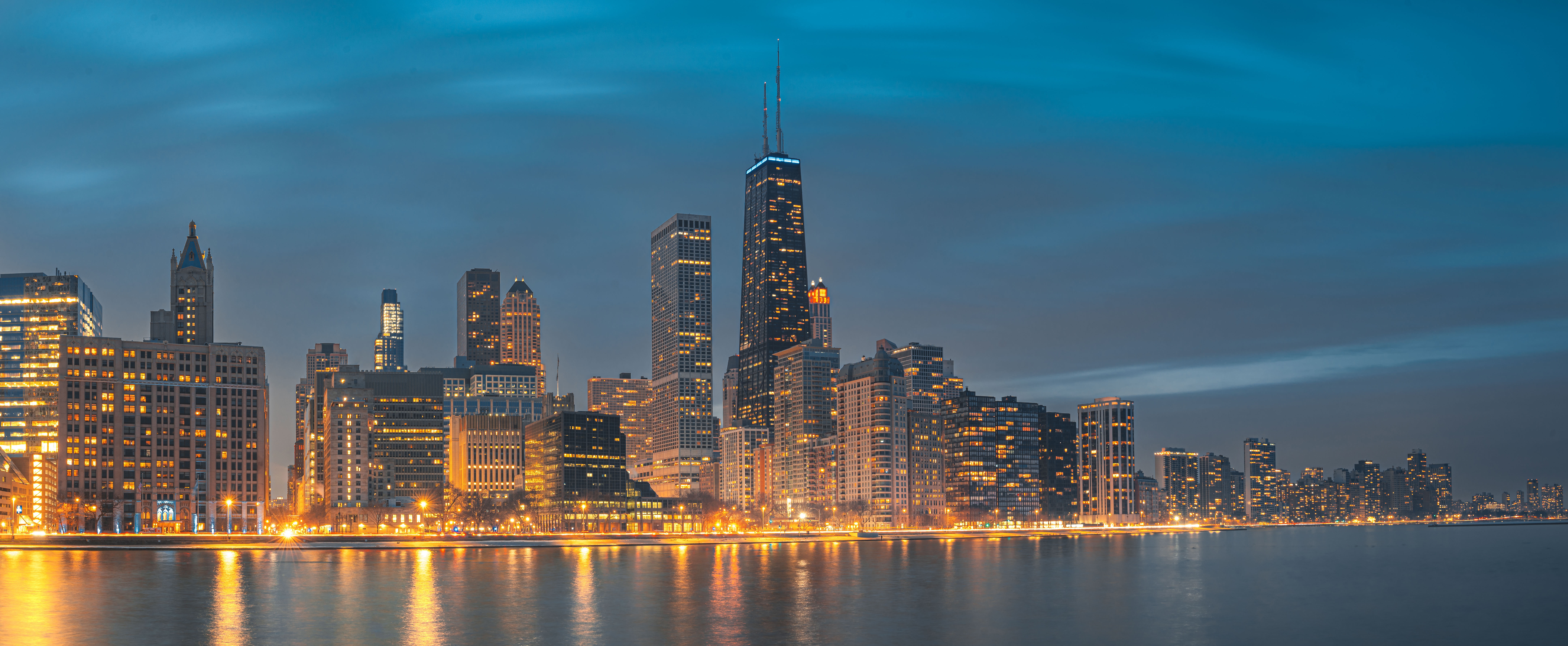 Download The Magnificent Skyline of Chicago Wallpaper  Wallpaperscom