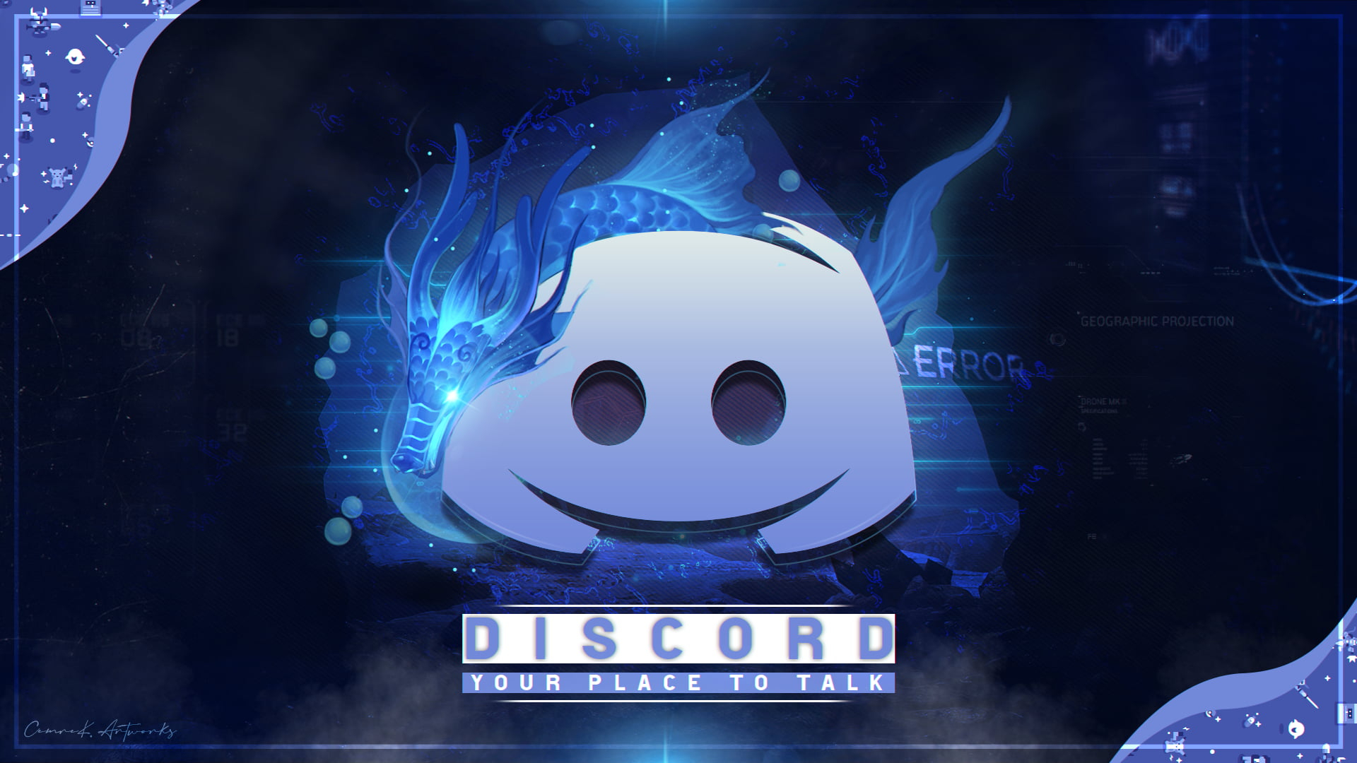 Download Technology Discord HD Wallpaper