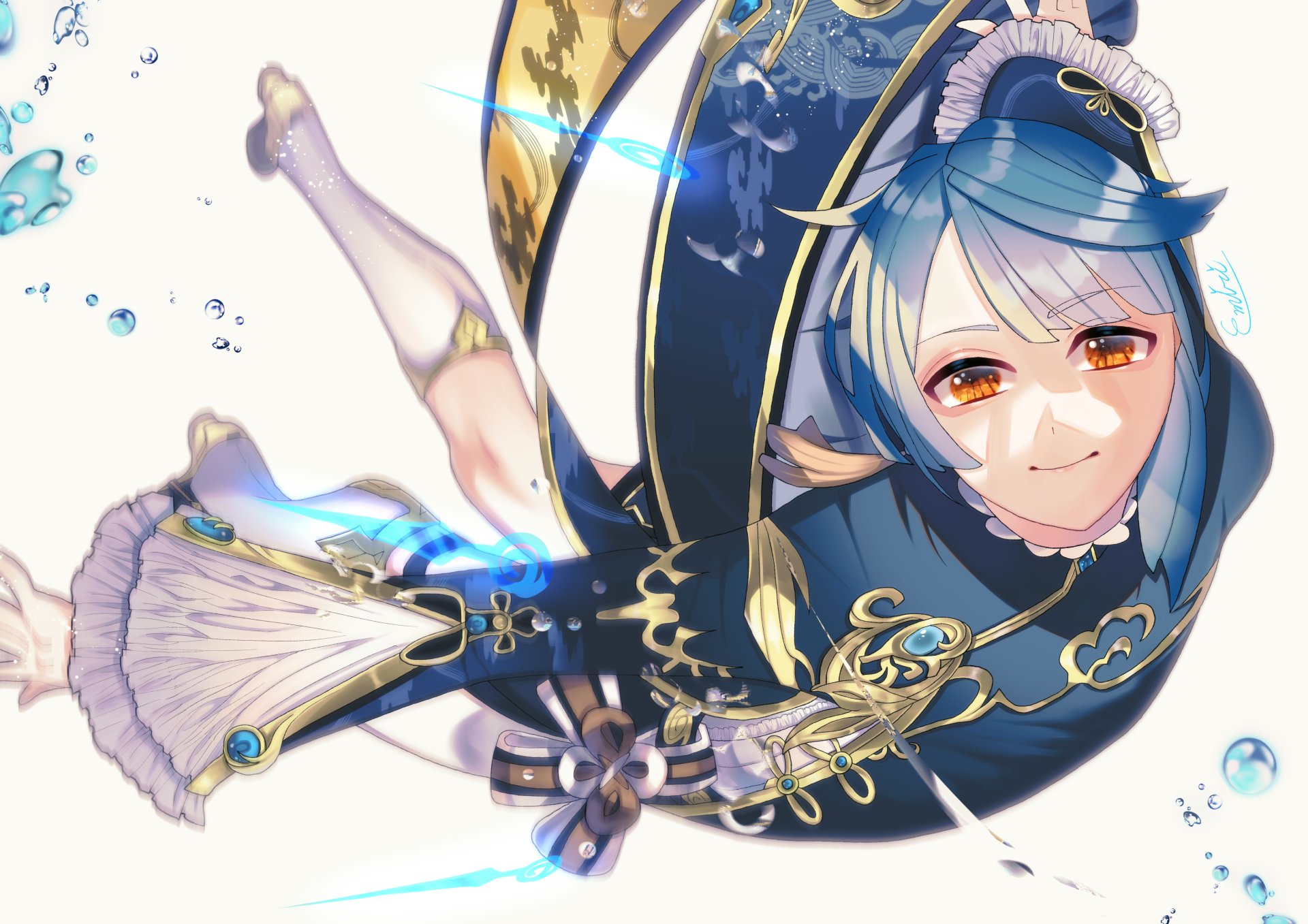 Download Xingqiu (Genshin Impact) Video Game Genshin Impact 4k Ultra HD Wallpaper by えみり