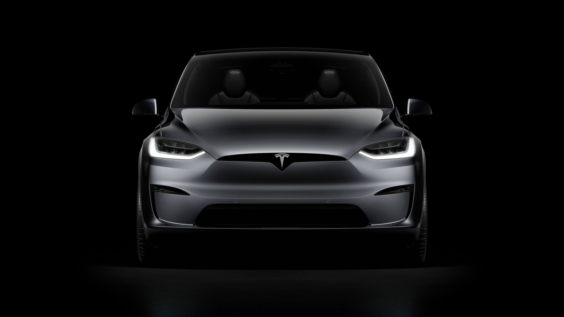Download Vehicle Tesla Model X Plaid 4k Ultra HD Wallpaper