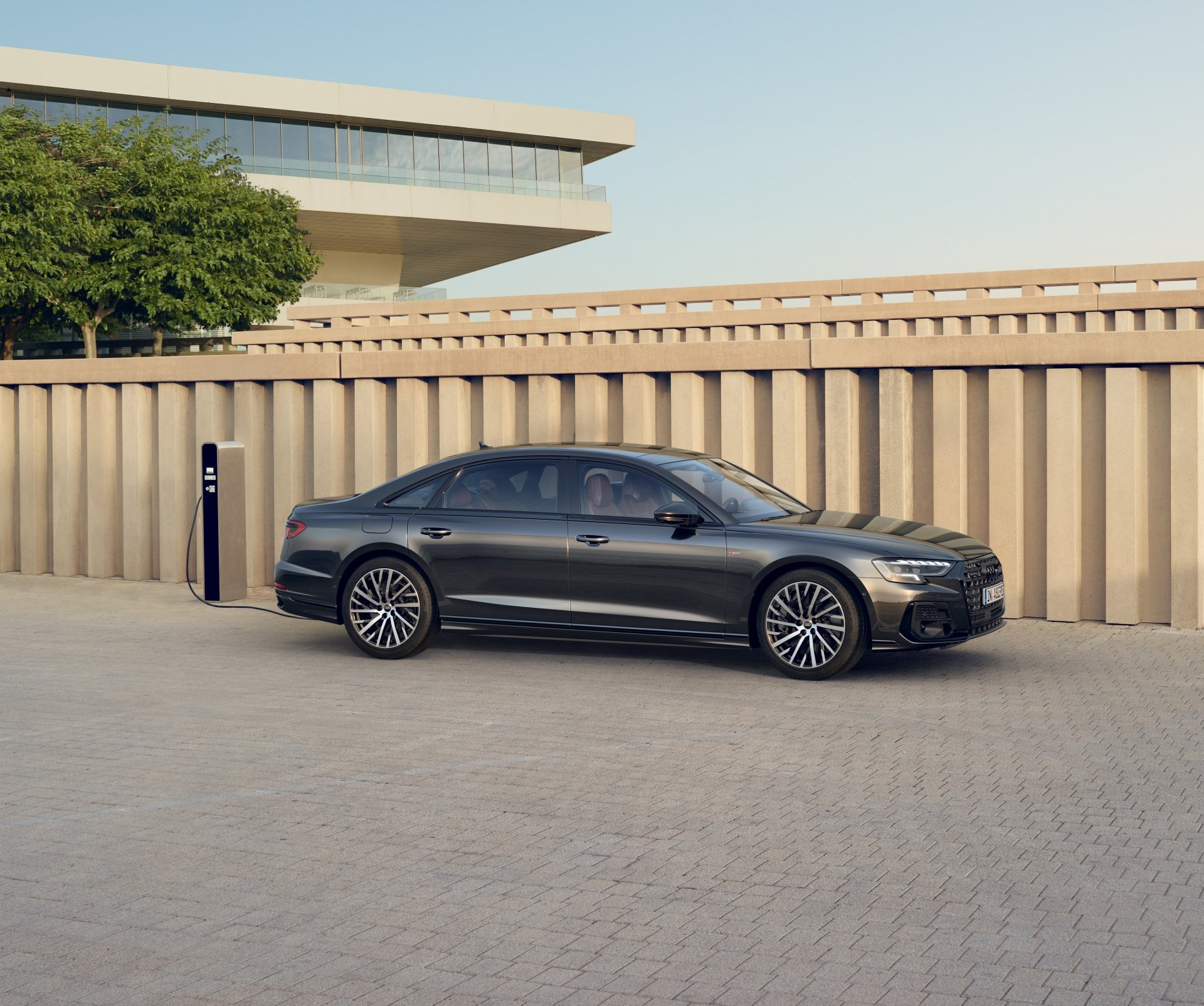 Download Audi A8 L 60 TFSI E Quattro S Line Vehicle Audi A8 4k Ultra HD Wallpaper