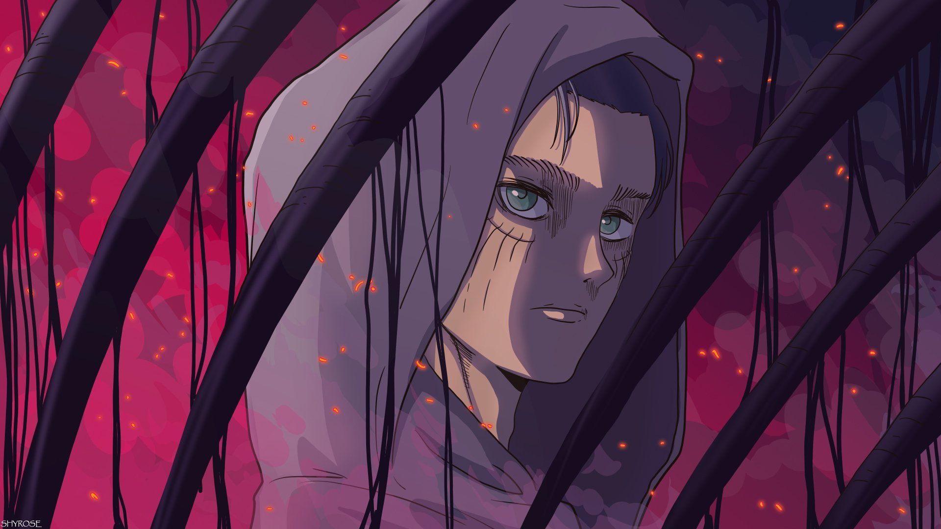 Download Eren Yeager Anime Attack On Titan HD Wallpaper by Shyrose