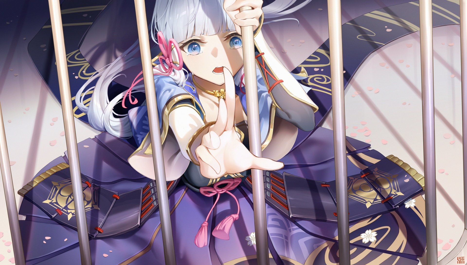 Download Kamisato Ayaka (Genshin Impact) Video Game Genshin Impact 8k Ultra HD Wallpaper by RIVER