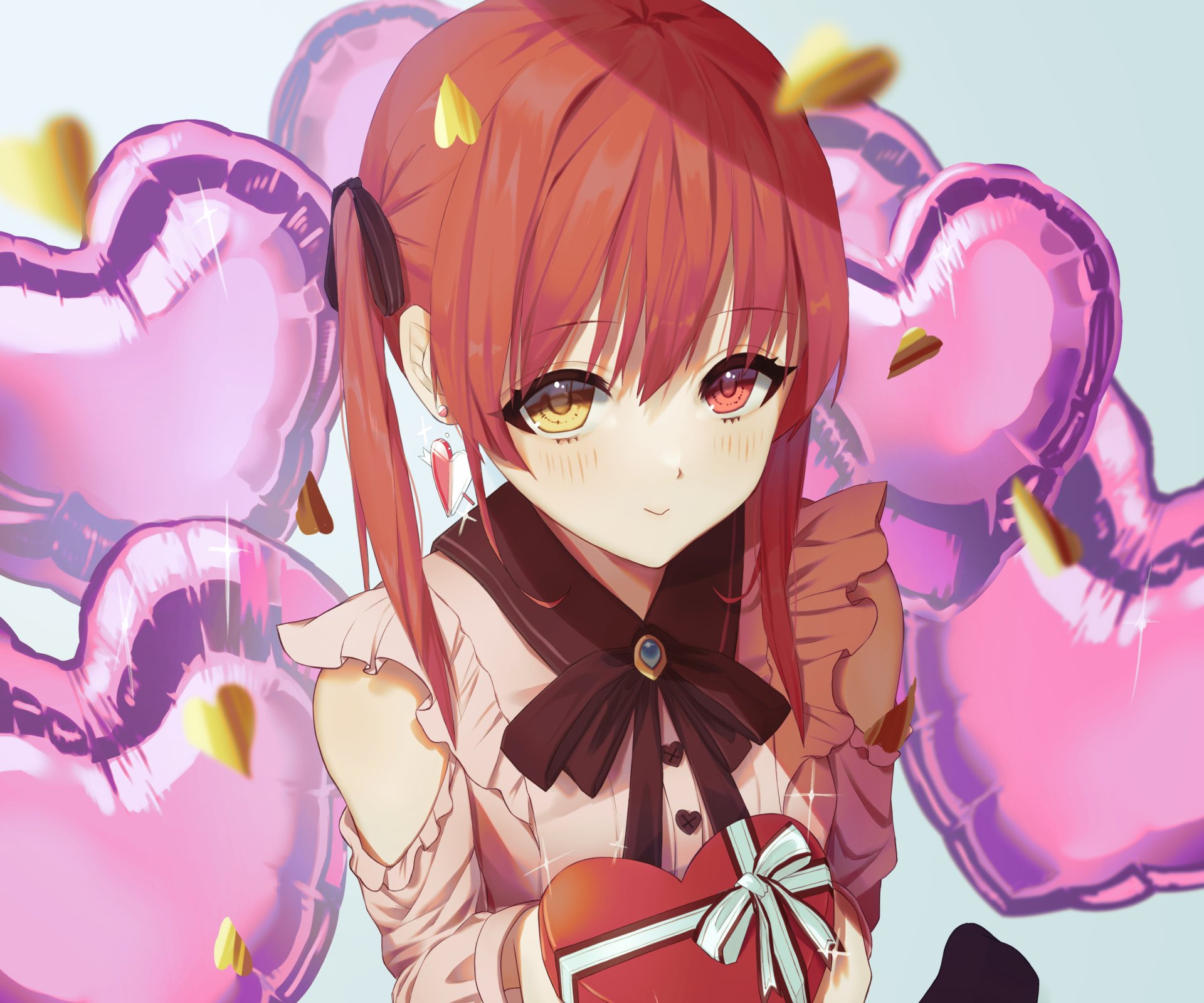 Download Hololive Houshou Marine Anime Virtual Youtuber HD Wallpaper