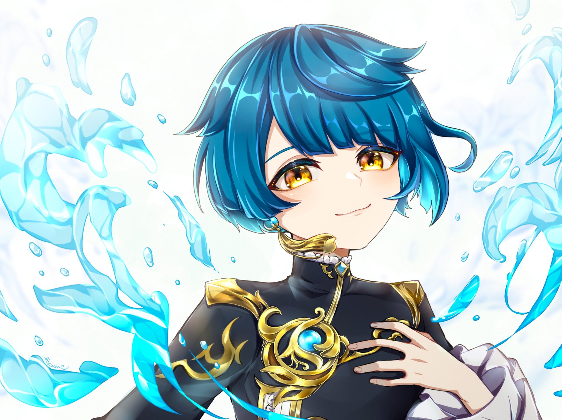 Download Xingqiu (Genshin Impact) Video Game Genshin Impact HD Wallpaper