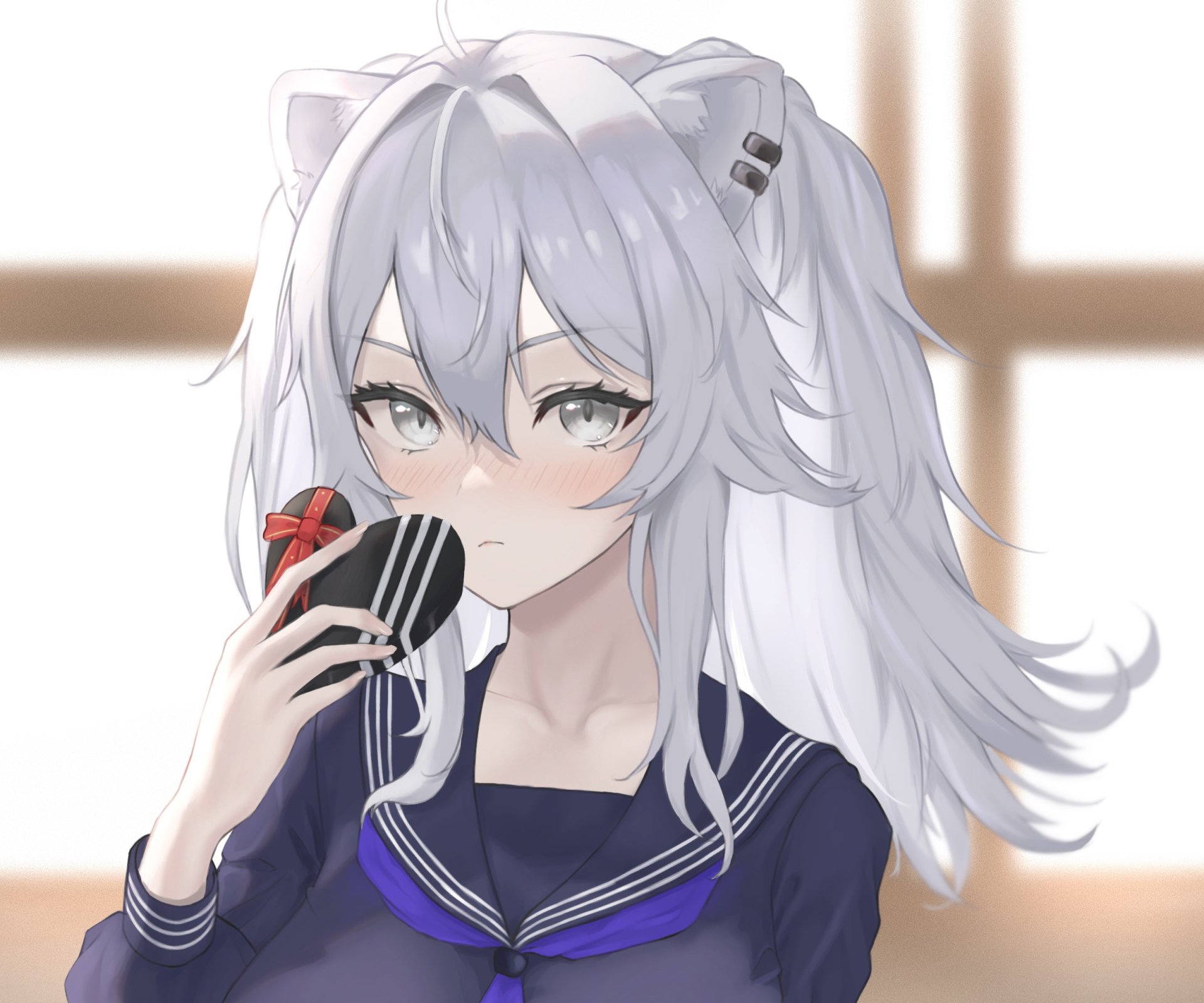 Download Hololive Shishiro Botan Anime Virtual Youtuber HD Wallpaper