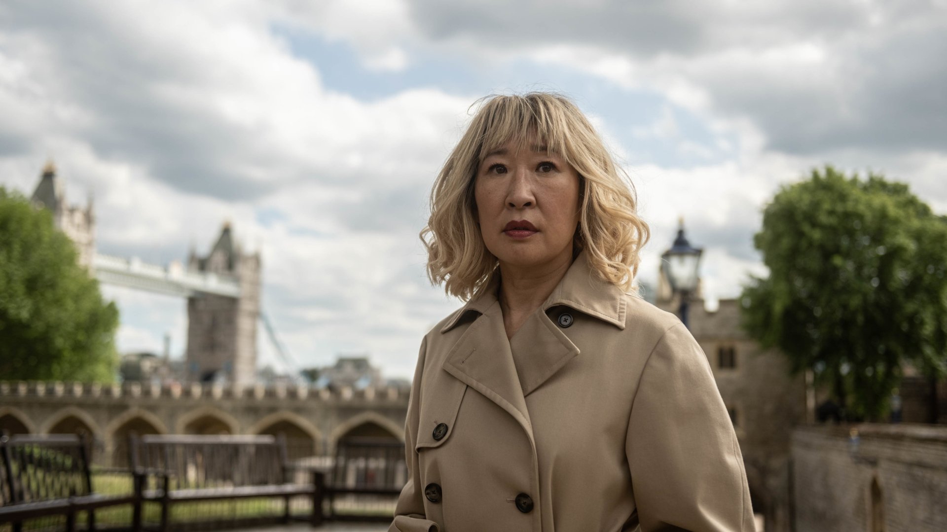 Download Sandra Oh TV Show Killing Eve 4k Ultra HD Wallpaper