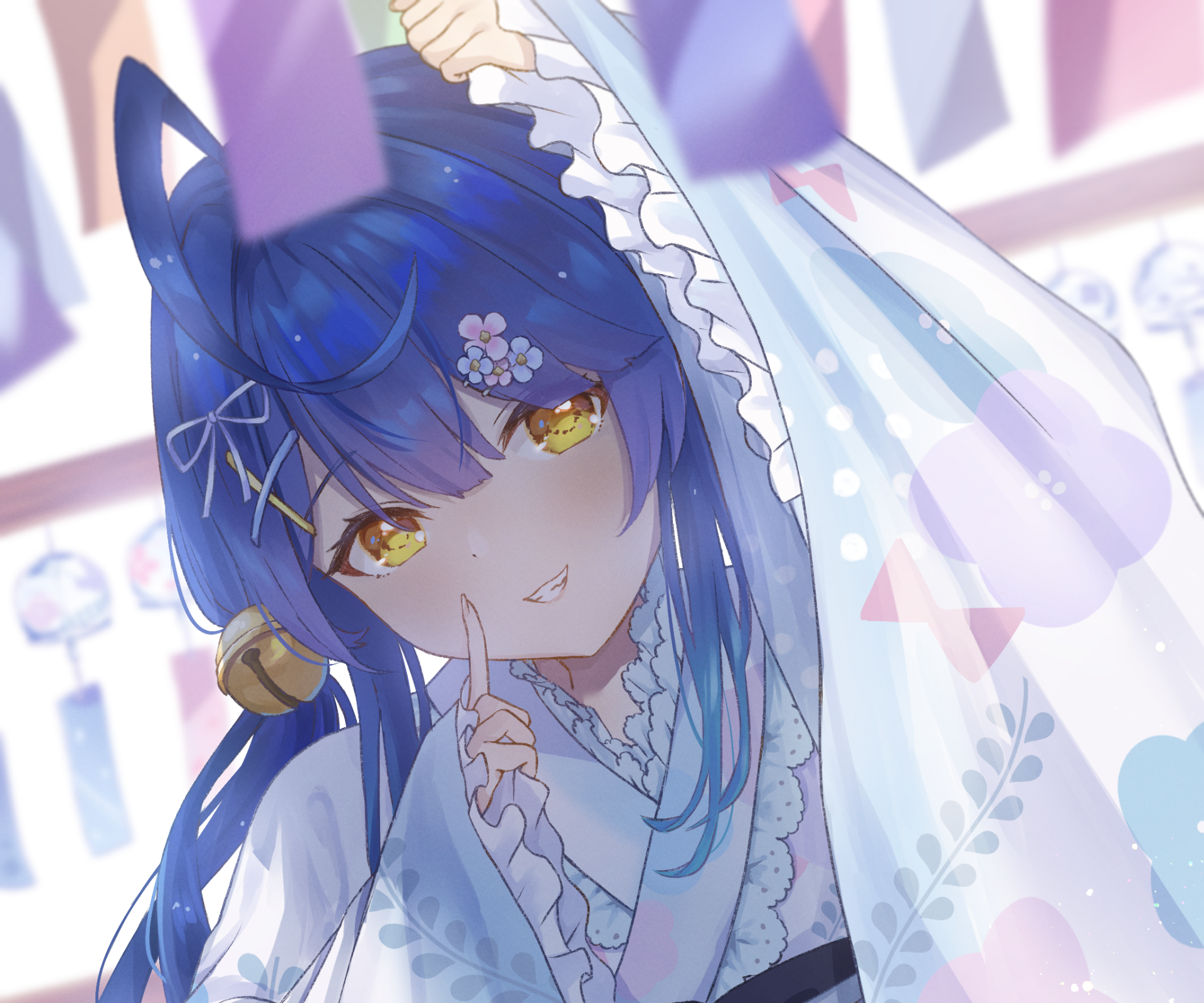 Download Nijisanji Amamiya Kokoro Anime Virtual Youtuber HD Wallpaper