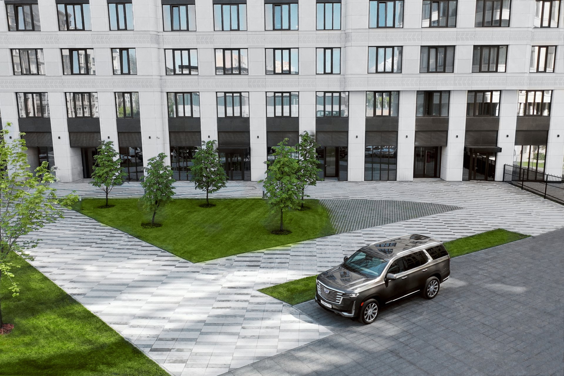 Download SUV Vehicle Cadillac Escalade 600 4k Ultra HD Wallpaper