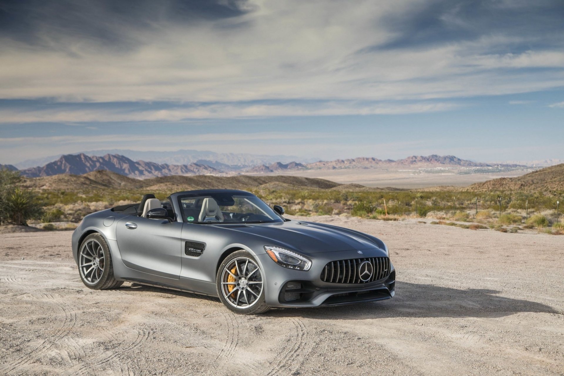 Download Cabriolet Vehicle Mercedes-AMG GT C HD Wallpaper