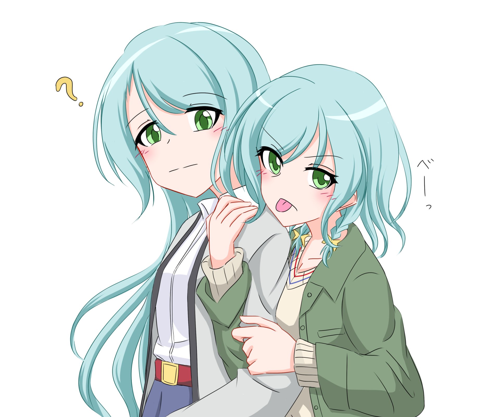 Download Sayo Hikawa Hina Hikawa Anime BanG Dream! Girls Band Party! HD Wallpaper