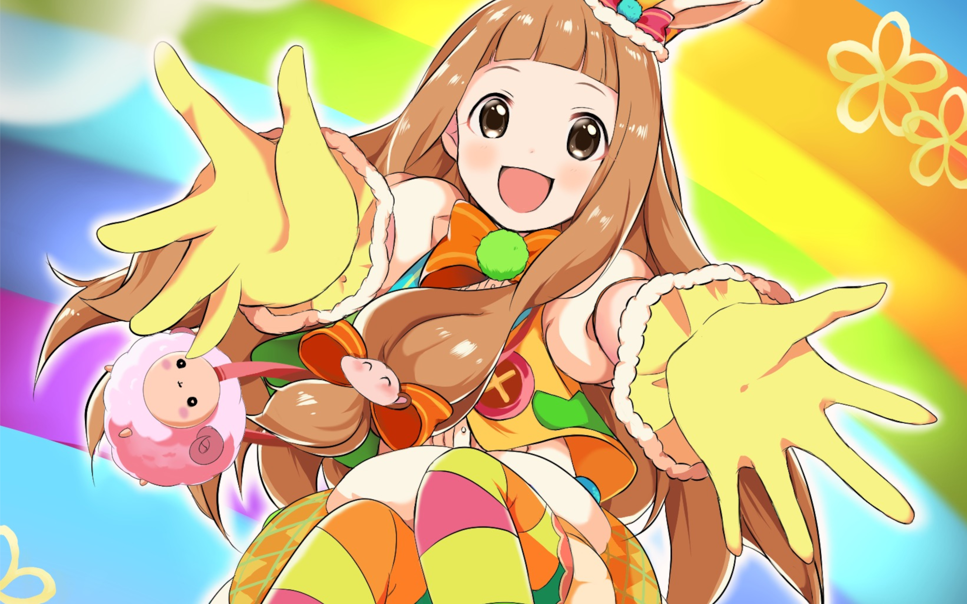 Download Anime THE IDOLM@STER: Cinderella Girls Starlight Stage HD Wallpaper by 華乃イヴァ