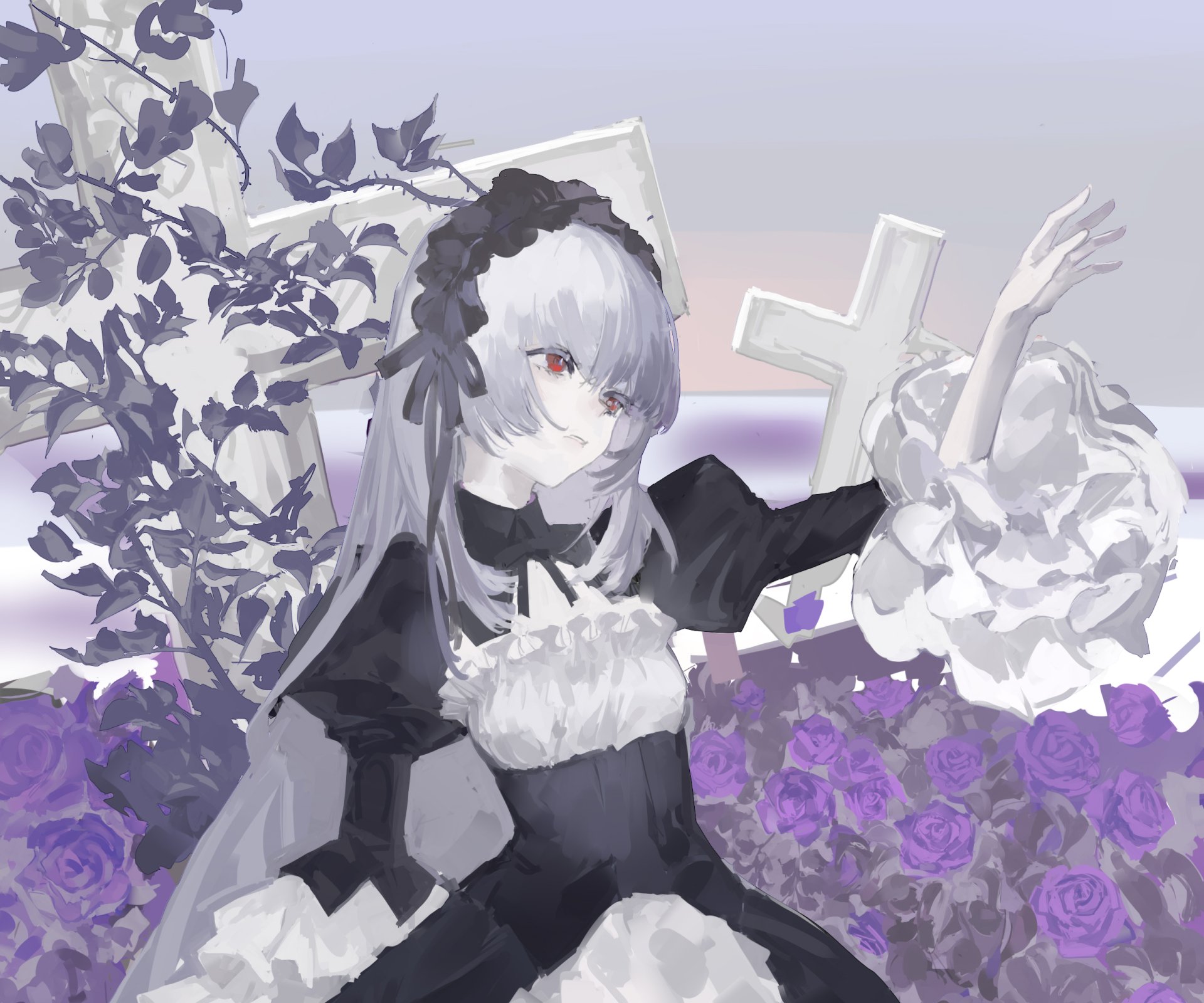 Download Suigintou (Rozen Maiden) Anime Rozen Maiden HD Wallpaper