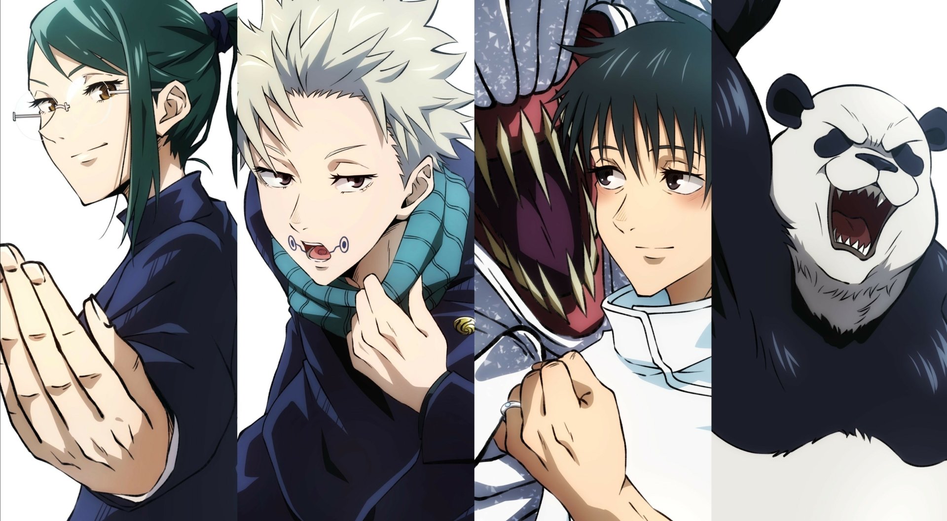 Download Panda (Jujutsu Kaisen) Yuta Okkotsu Toge Inumaki Maki Zenin ...