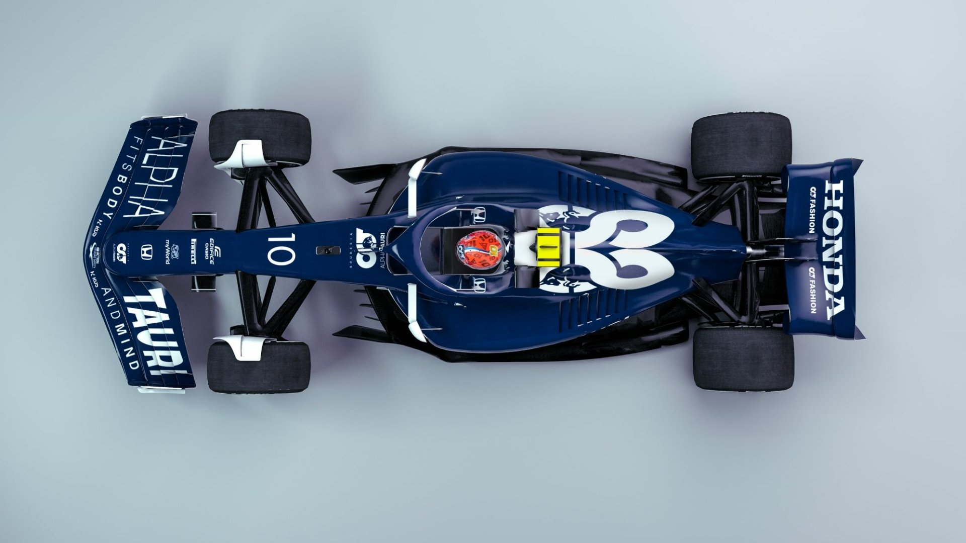 Download Scuderia AlphaTauri F1 2022 Race Car F1 Sports HD Wallpaper