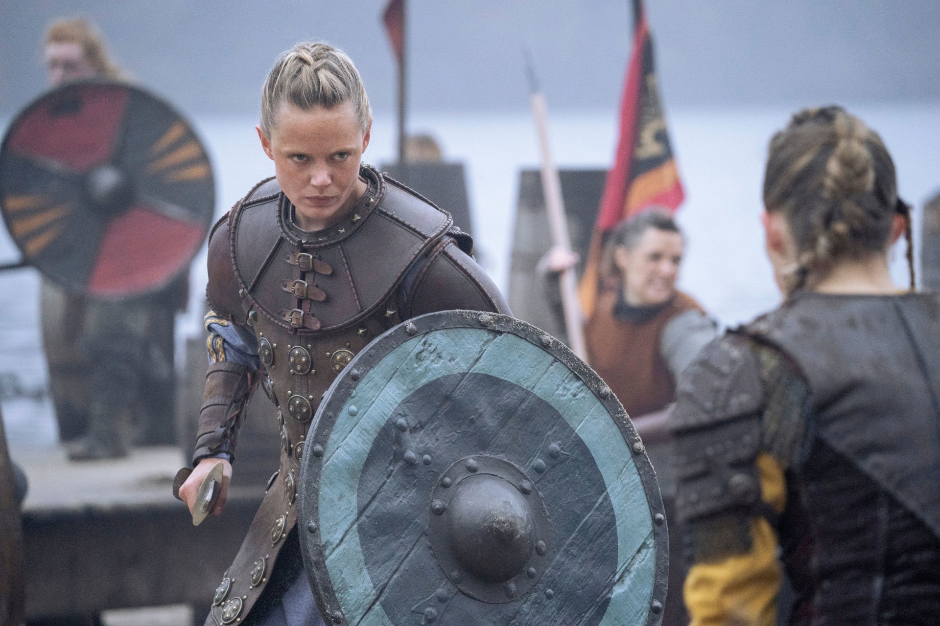 Download Frida Gustavsson Movie Vikings: Valhalla HD Wallpaper