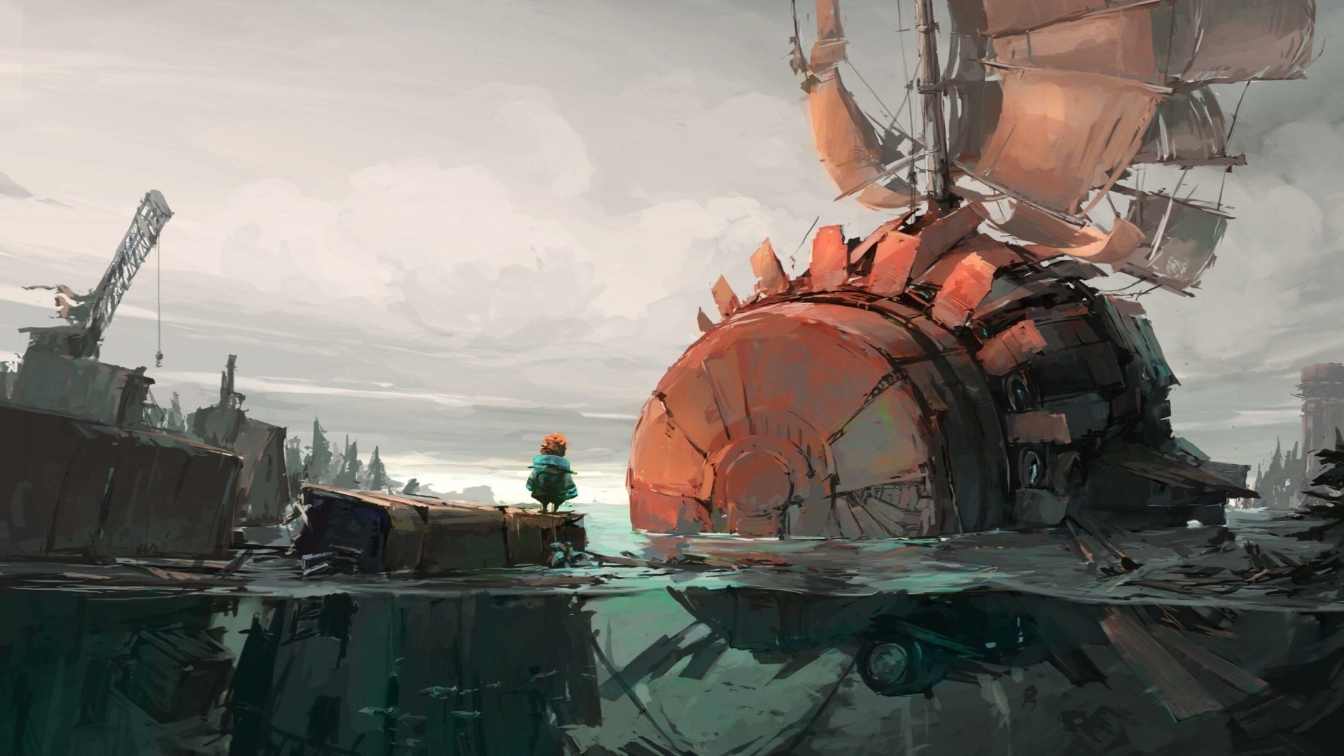 Download Video Game Far: Changing Tides HD Wallpaper