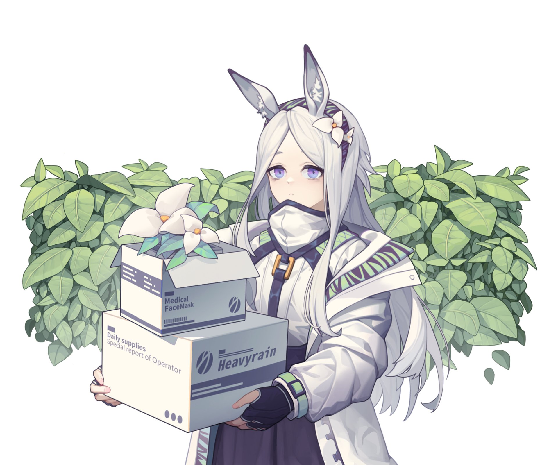 Download Heavyrain (Arknights) Video Game Arknights HD Wallpaper