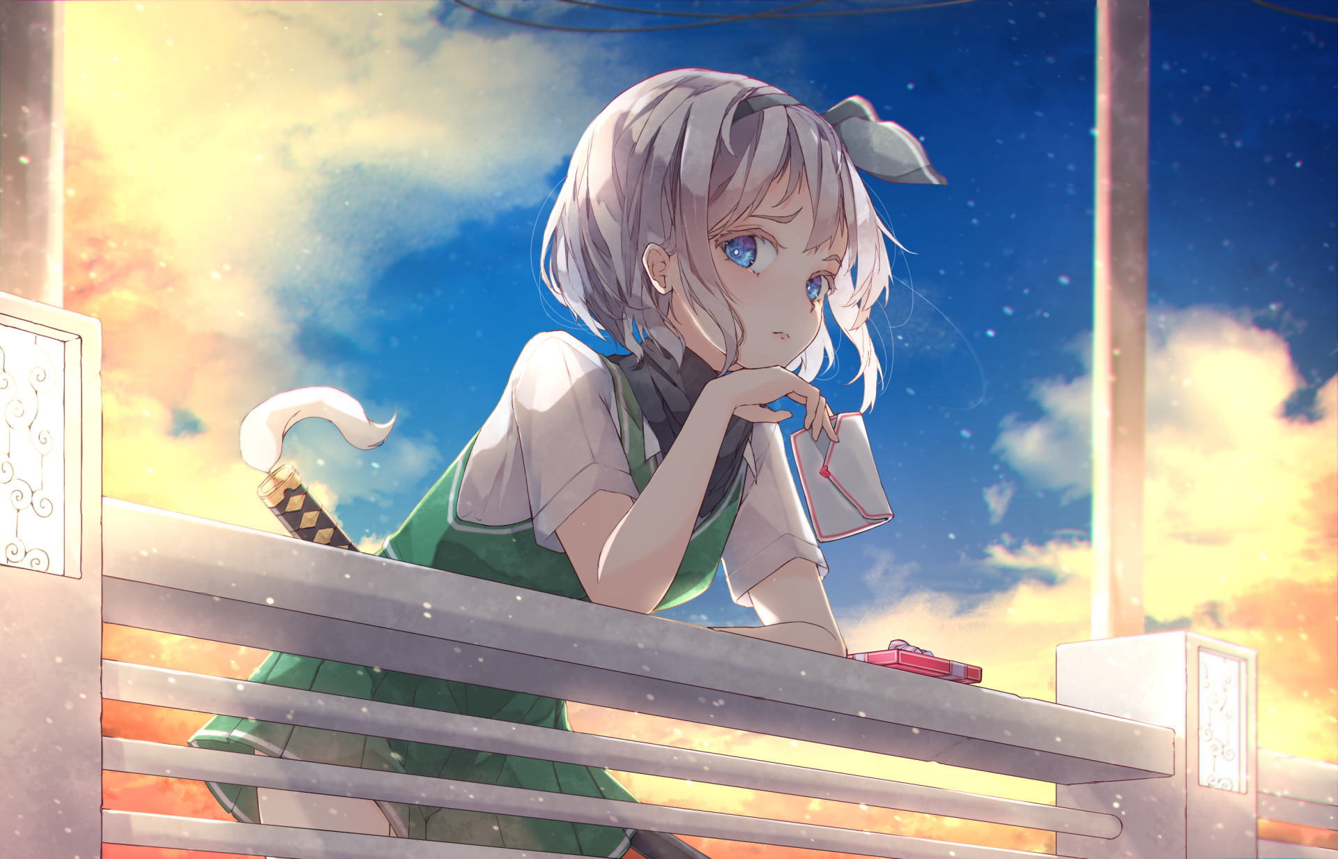 Download Youmu Konpaku Anime Touhou HD Wallpaper by cheeseroll8443