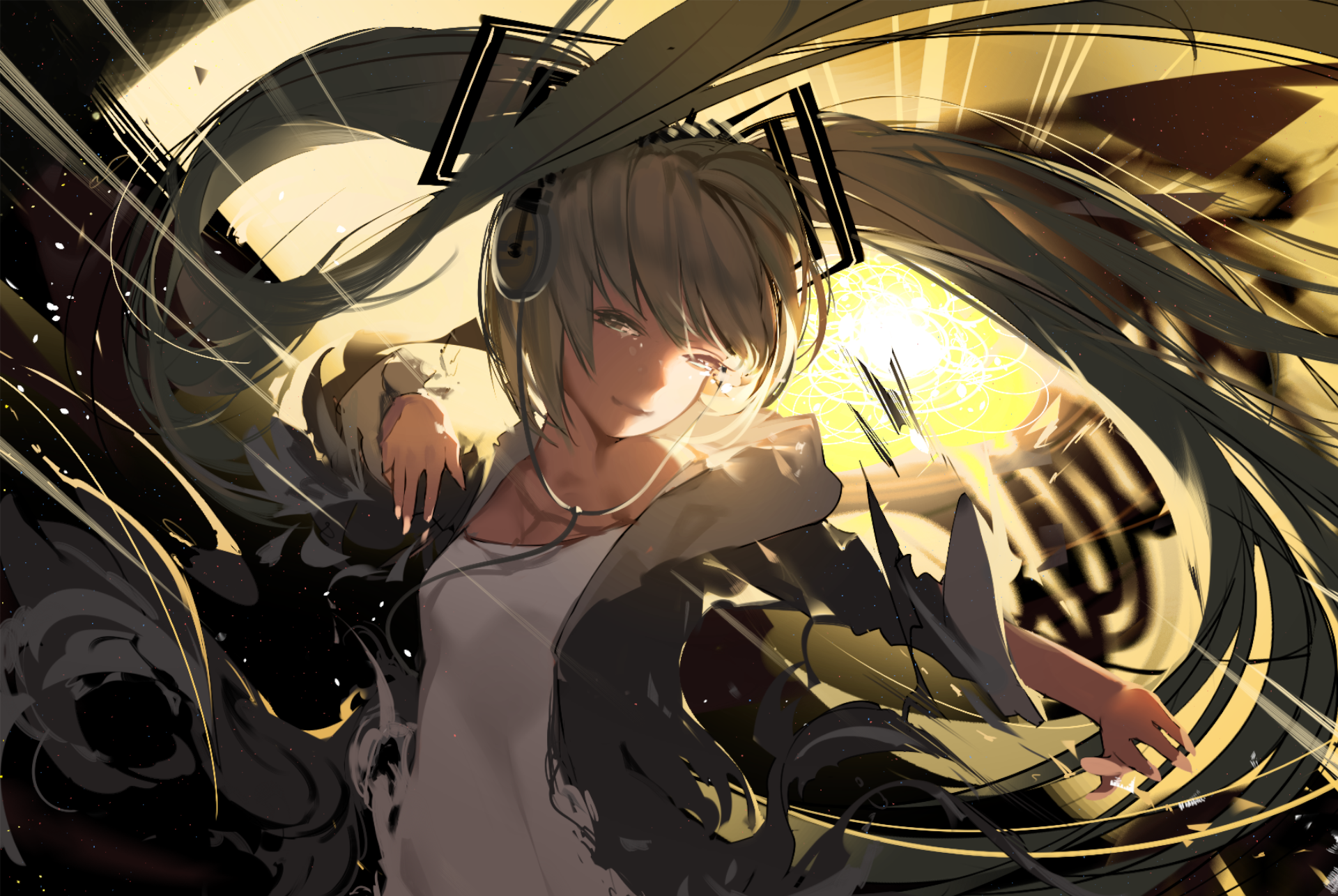 Download Hatsune Miku Anime Vocaloid HD Wallpaper by ajahweea