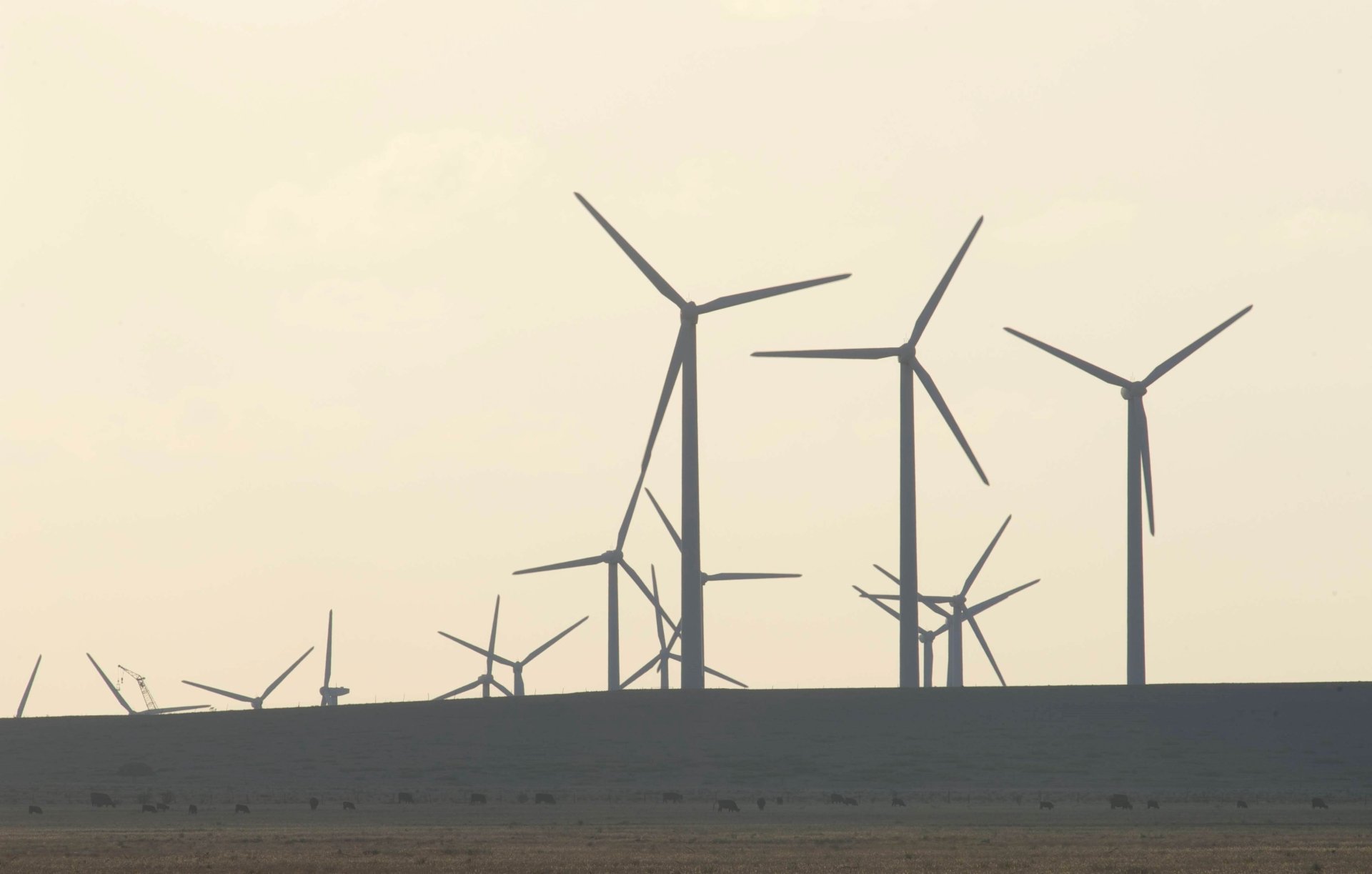 Download Man Made Wind Turbine 4k Ultra HD Wallpaper