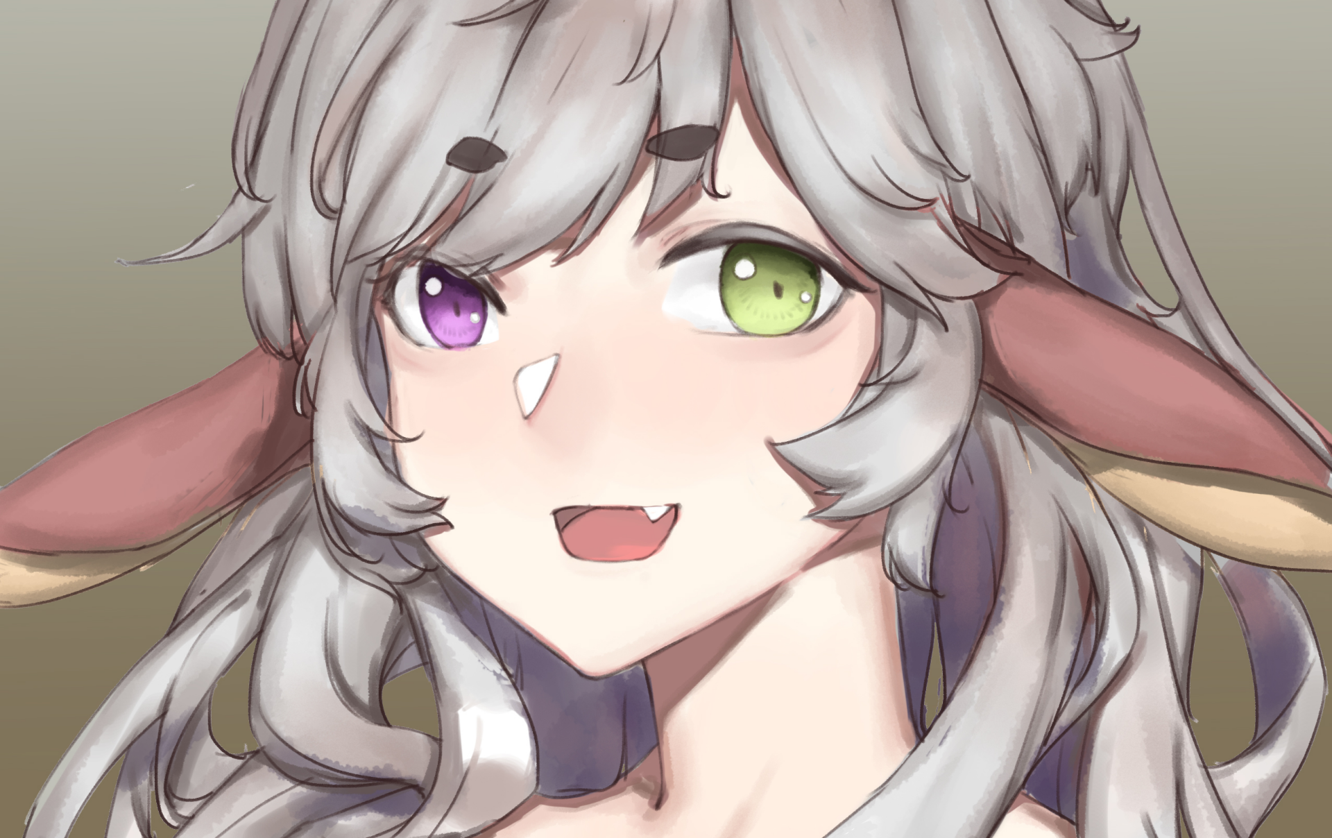 Download Heterochromia Anime Girl Anime Girl HD Wallpaper by Ray rain