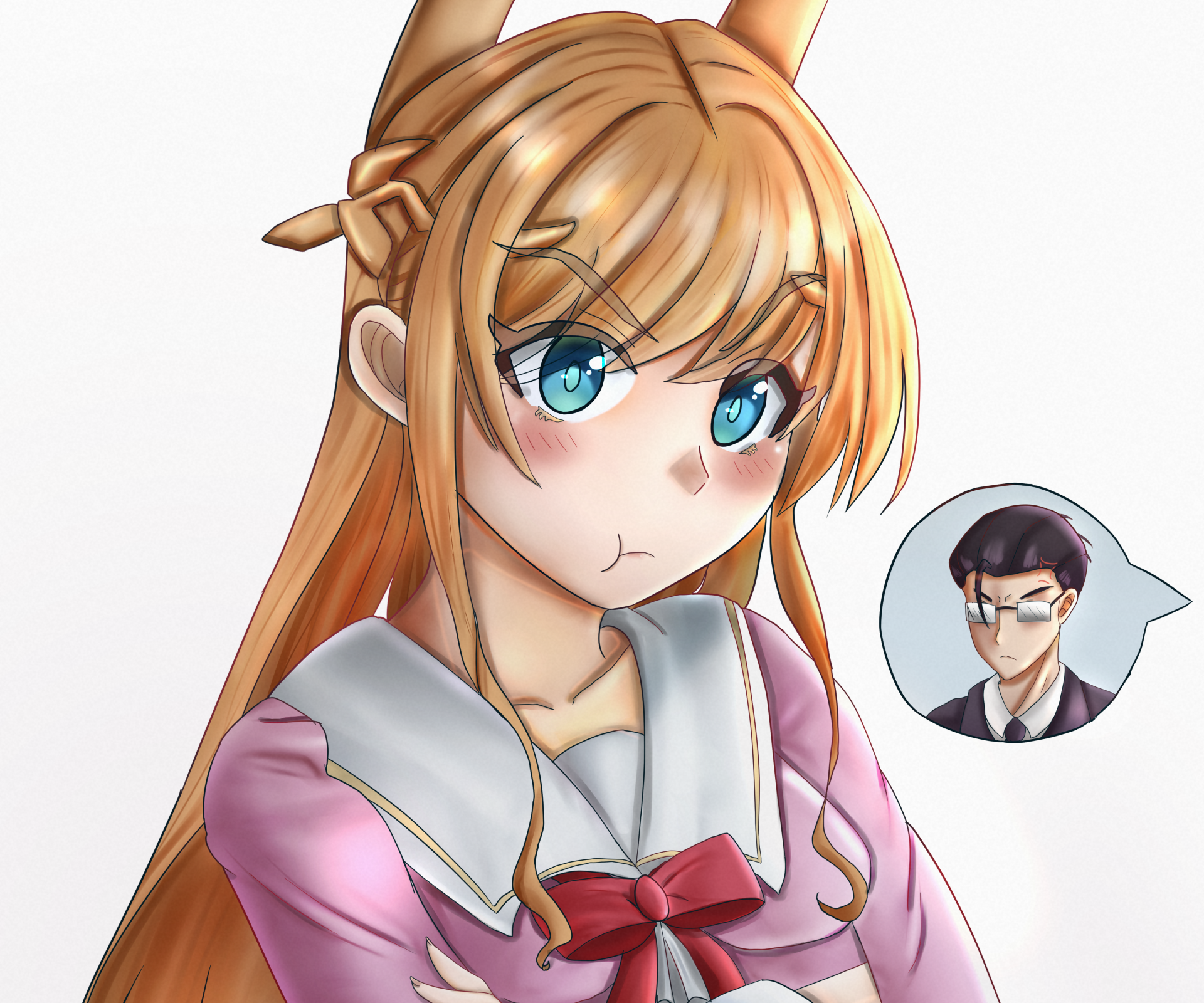 Download Hinata Tachibana Anime Fantasy Bishoujo Juniku Ojisan To 4k Ultra HD Wallpaper by Watashiworks