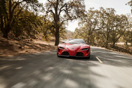 supercar vehicle Toyota FT-1 HD Desktop Wallpaper | Background Image