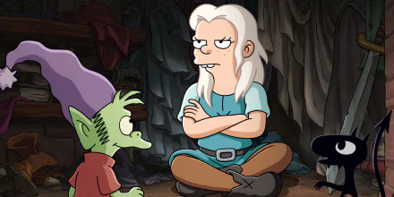 Luci (Disenchantment) Elfo (Disenchantment) Bean (Disenchantment) TV Show Disenchantment HD Desktop Wallpaper | Background Image