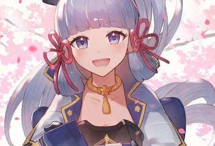 Kamisato Ayaka (Genshin Impact) video game Genshin Impact HD Desktop Wallpaper | Background Image