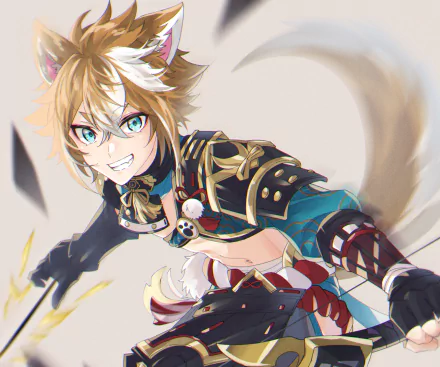 Gorou (Genshin Impact) video game Genshin Impact HD Desktop Wallpaper | Background Image