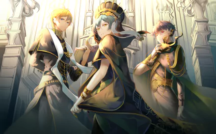 Nagi Rokuya Momo (IDOLiSH7) Haruka Isumi Anime IDOLiSH7 HD Desktop Wallpaper | Background Image