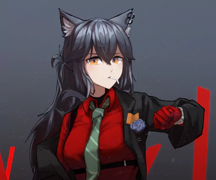 Texas (Arknights) video game Arknights HD Desktop Wallpaper | Background Image