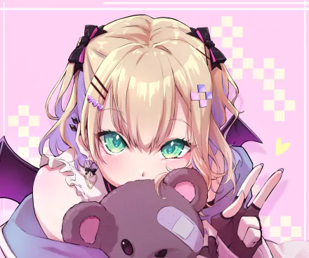 Kurumi Noah Anime Virtual Youtuber HD Desktop Wallpaper | Background Image