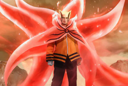 Baryon Mode (Naruto) Naruto Uzumaki Anime Boruto HD Desktop Wallpaper | Background Image