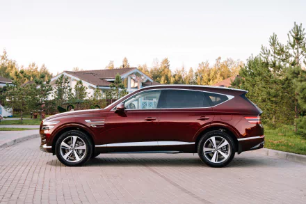 vehicle Genesis GV80 HD Desktop Wallpaper | Background Image