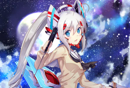 Anime girl anime girl HD Desktop Wallpaper | Background Image